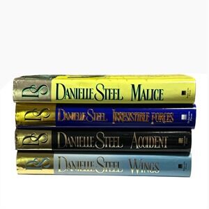 Danielle Steel Hardcover 1990's Book Lot of 4